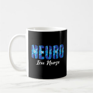 Blue Neuro IC Nurse Neurology Intensive Care Unit Koffiemok