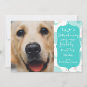 Blue New Furbaby aankondiging (Voorkant)