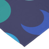 Blue New Moon Pattern Lange Tafelloper (Hoek)