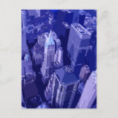 Blue New York Briefkaart (Voorkant)