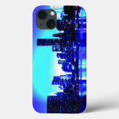 Blue New York City Case-Mate iPhone Case (Achterkant)