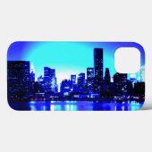 Blue New York City Case-Mate iPhone Case (Achterkant (horizontaal))