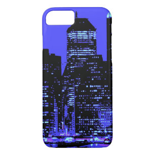 Blue New York City iPhone 7 Hoesje
