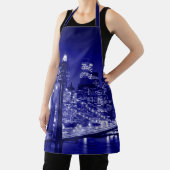 Blue New York City nacht Schort (Insitu)