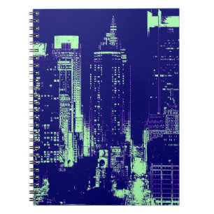 Blue New York City Notitieboek