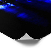 Blue New York City Poster Print (Hoek)