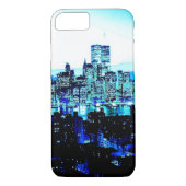 Blue New York iPhone 7 Hoesje (Achterkant)