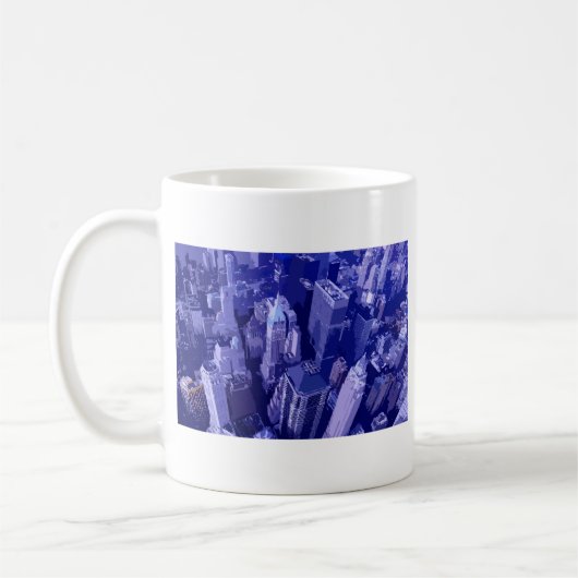 Blue New York Koffiemok (Links)