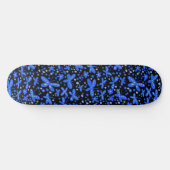 Blue Night Butterflies  Persoonlijk Skateboard (Horizontaal)