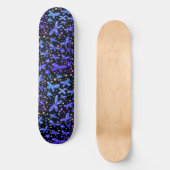 Blue Night Butterflies  Persoonlijk Skateboard (Voorkant)