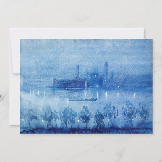 Blue Night, Londen | Joseph Pennell (Voorkant)