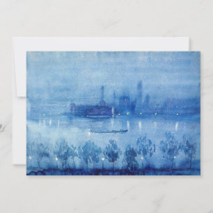 Blue Night, Londen   Joseph Pennell