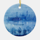 Blue Night, Londen | Joseph Pennell Keramisch Ornament (Voorkant)