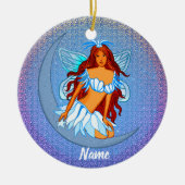 Blue Night Moon Fairy ornament (Voorkant)