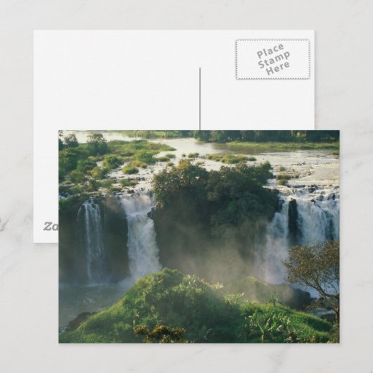 Blue Nile Herfsten, Ethiopië Briefkaart (Voorkant / Achterkant)