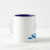 Blue Ninja Mok (Voorkant links)