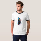 Blue Ninja T-shirt (Voorkant volledig)