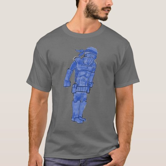 Blue Ninja T-shirt (Voorkant)