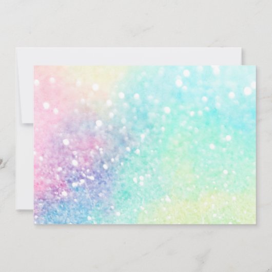 Blue Noah's Ark Baby shower Uitnodiging (Achterkant)