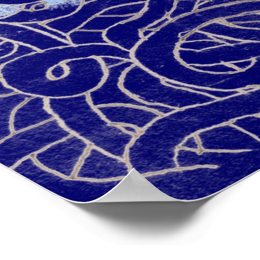 Blue Noodle Poster (Hoek)