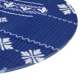 Blue Norwegian Knit, Cutting Board Snijplank (Hoek)