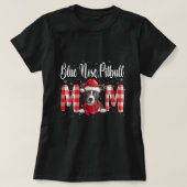 Blue Nose Pitbull Dog Mom Dad Familiekostuum DIY C T-shirt (Design voorkant)