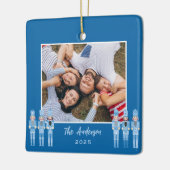 Blue Notcracker Ornament (Links)