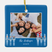 Blue Notcracker Ornament (Voorkant)