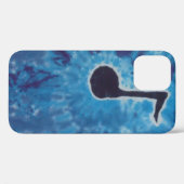 Blue Note Music Tie Dye PhatDyes Case-Mate iPhone Case (Achterkant (horizontaal))