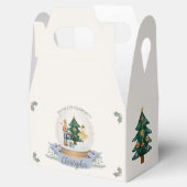 Blue Notenkraker Kerst Baby shower Favor Bedankdoosjes (Geopend)
