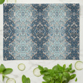 Blue Nouveau Kitchen Towel Theedoek (Gevouwen)