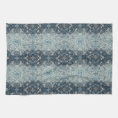 Blue Nouveau Kitchen Towel Theedoek (Horizontaal)