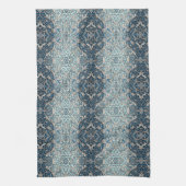 Blue Nouveau Kitchen Towel Theedoek (Verticaal)