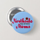 Blue NSAHM Logo Button (Voorkant /achterkant)