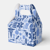 Blue Nurse Appreciation Medical School Afstuderen Bedankdoosjes (Voorkant Zijde)