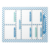 Blue Nursing - Pathofysiologie Sjabloon Notitieblok (Voorkant)