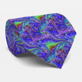Blue Oasis Stropdas (Opgerold)