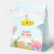 blue ocean animal nautical marine Baby shower