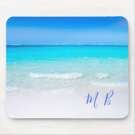 Blue Ocean Aqua Zee Sky Vacation Vibe Muismat