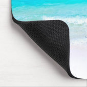 Blue Ocean Aqua Zee Sky Vacation Vibe Muismat (Hoek)