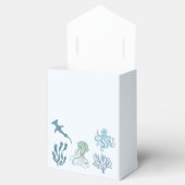 Blue Ocean Baby shower Bedankdoosjes (Geopend)