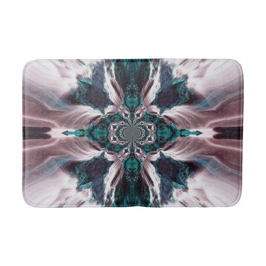 Blue Ocean Breeze Bath Mat (Voorkant)