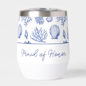 Blue Ocean Coastal Bridal Party Zee Beach Naam (Voorkant)