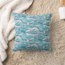Blue Ocean Glas in lood Dolphins