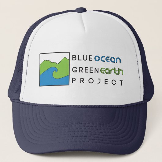 Blue Ocean Green Earth Project Pet - marine (Voorkant)