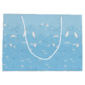 Blue Ocean Large Gift Bag Groot Cadeauzakje (Achterkant)