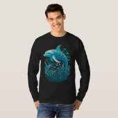 Blue Ocean Life Dolphin T-shirt (Voorkant volledig)