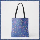 Blue Ocean Marine Life Thema Tote Bag