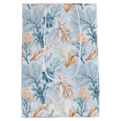 Blue Ocean Marine Zee Koraal Medium Cadeauzakje (Achterkant)