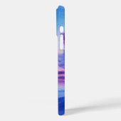 Blue Ocean Monogrammed Hoesje - Mate iPhone (Achterkant / Links)